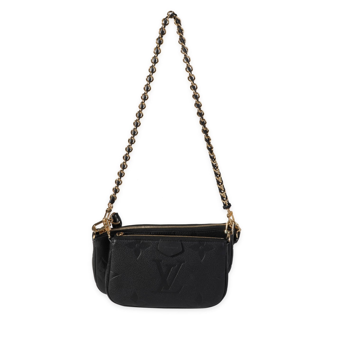 Louis Vuitton Louis Vuitton Black Monogram Empreinte Multi-Pochette Accessoires