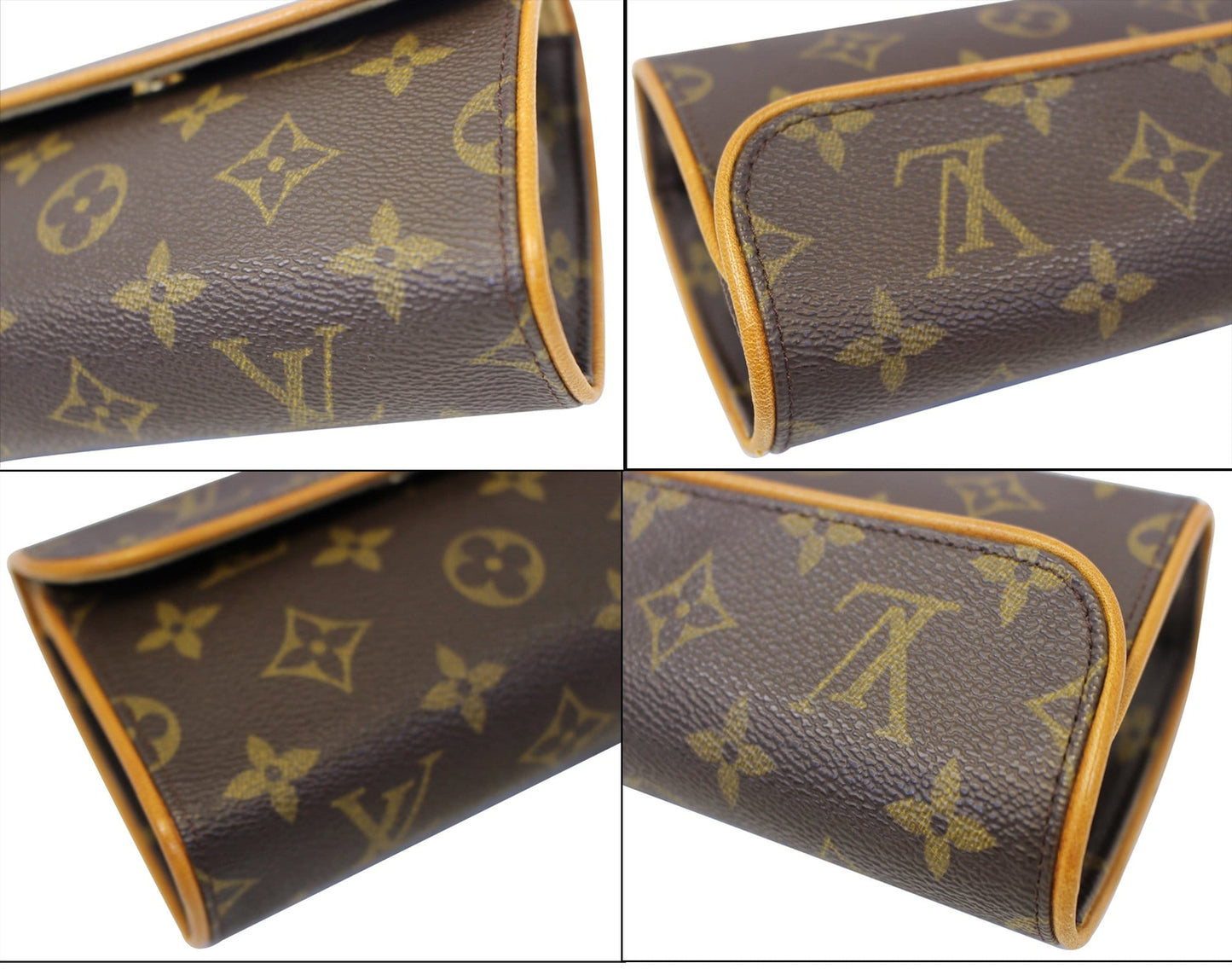 LOUIS VUITTON Monogram Canvas Pochette Florentine Bag