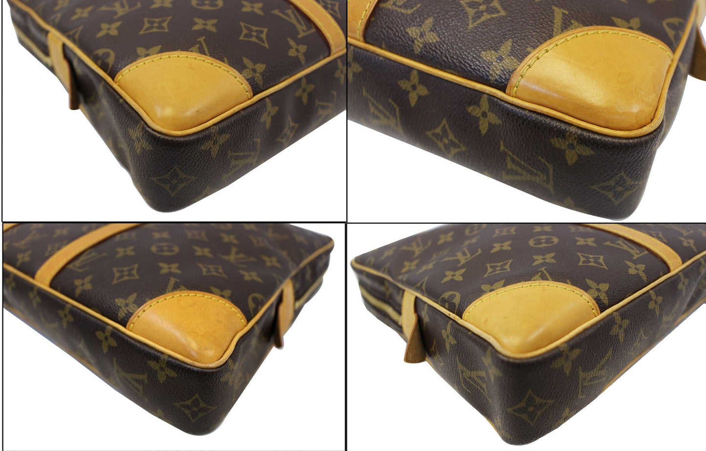 LOUIS VUITTON Porte Documents Voyage Monogram Canvas  Briefcase Bag