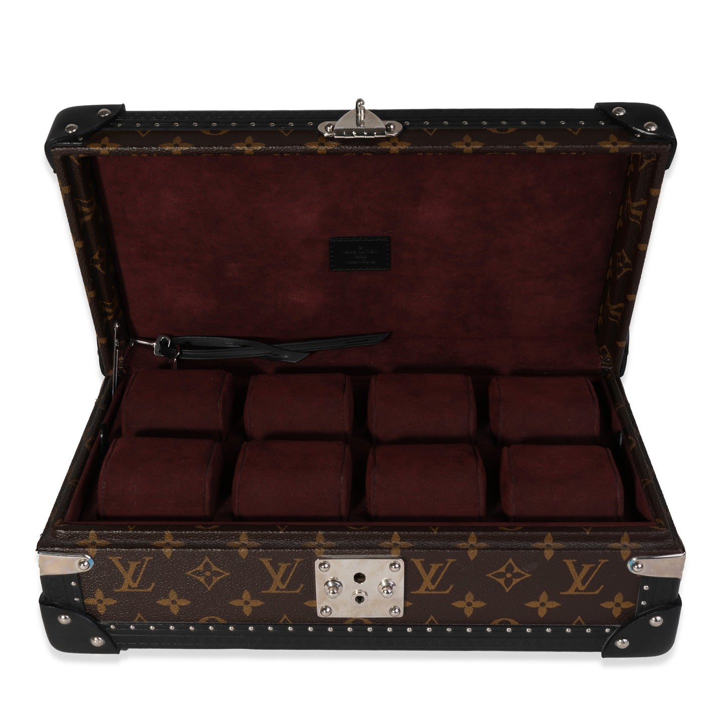 Louis Vuitton Louis Vuitton Monogram Macassar 8 Watch Case