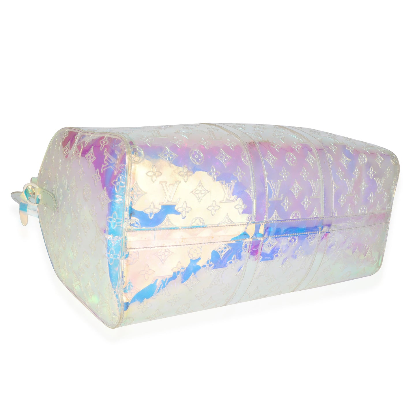 Louis Vuitton Louis Vuitton x Virgil Abloh PVC Prism Keepall Bandoulière 50