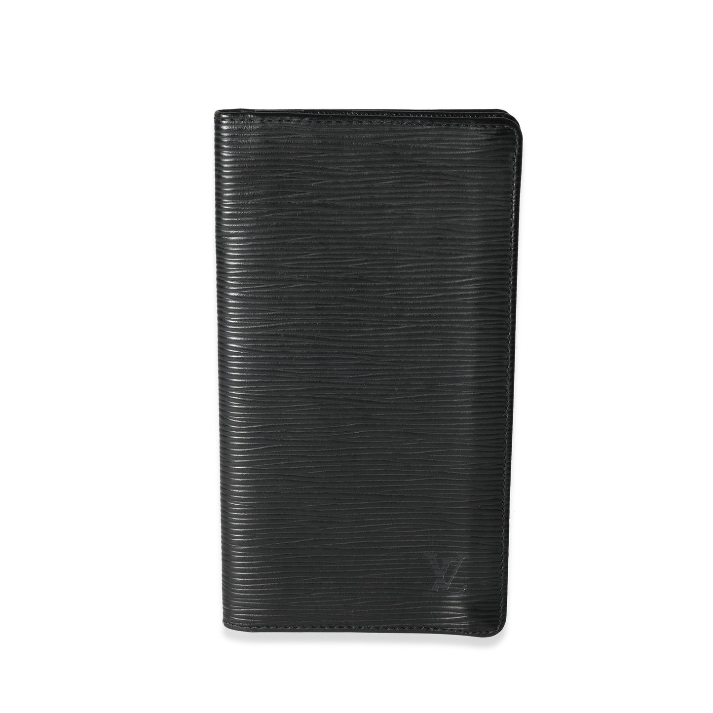 Louis Vuitton Louis Vuitton Black Epi Vertical Wallet