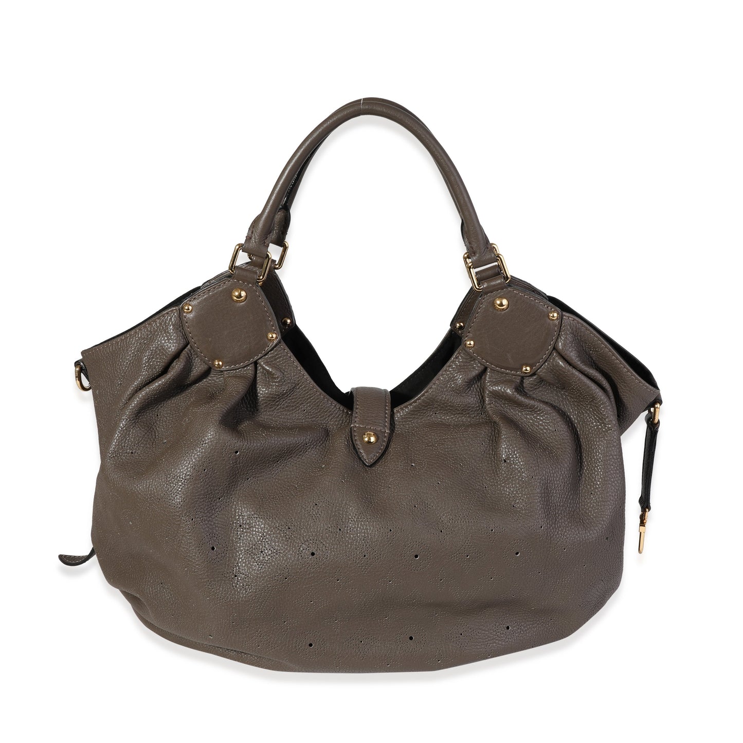 Louis Vuitton Louis Vuitton Taupe Mahina Leather XL Hobo