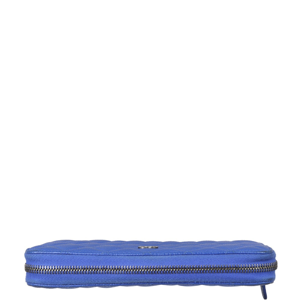 Chanel Classic Long Zipped Wallet | Cobalt Blue