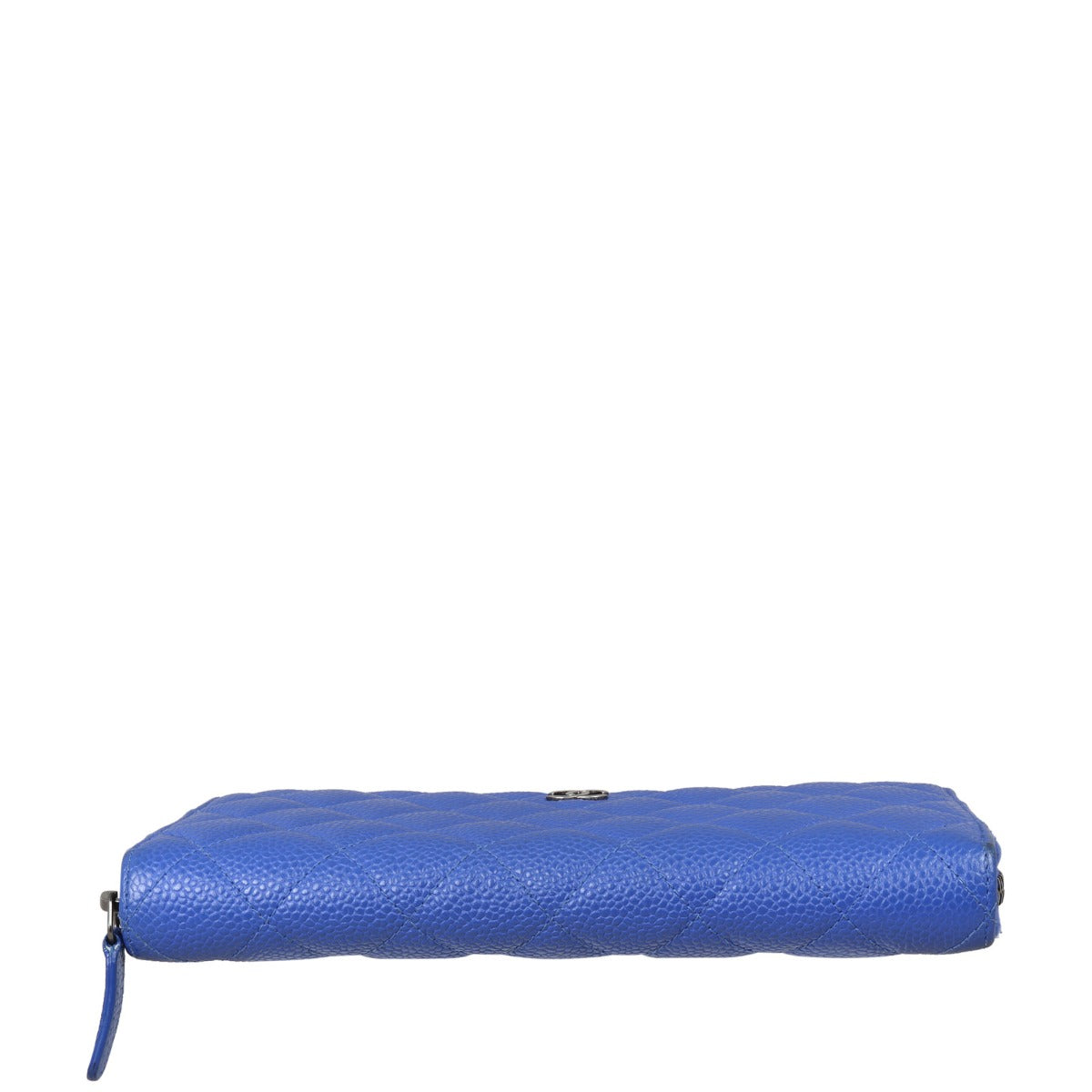 Chanel Classic Long Zipped Wallet | Cobalt Blue