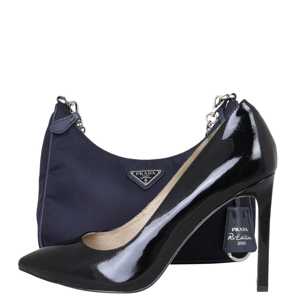 Prada Re-Edition 2005 Tessuto Shoulder Bag