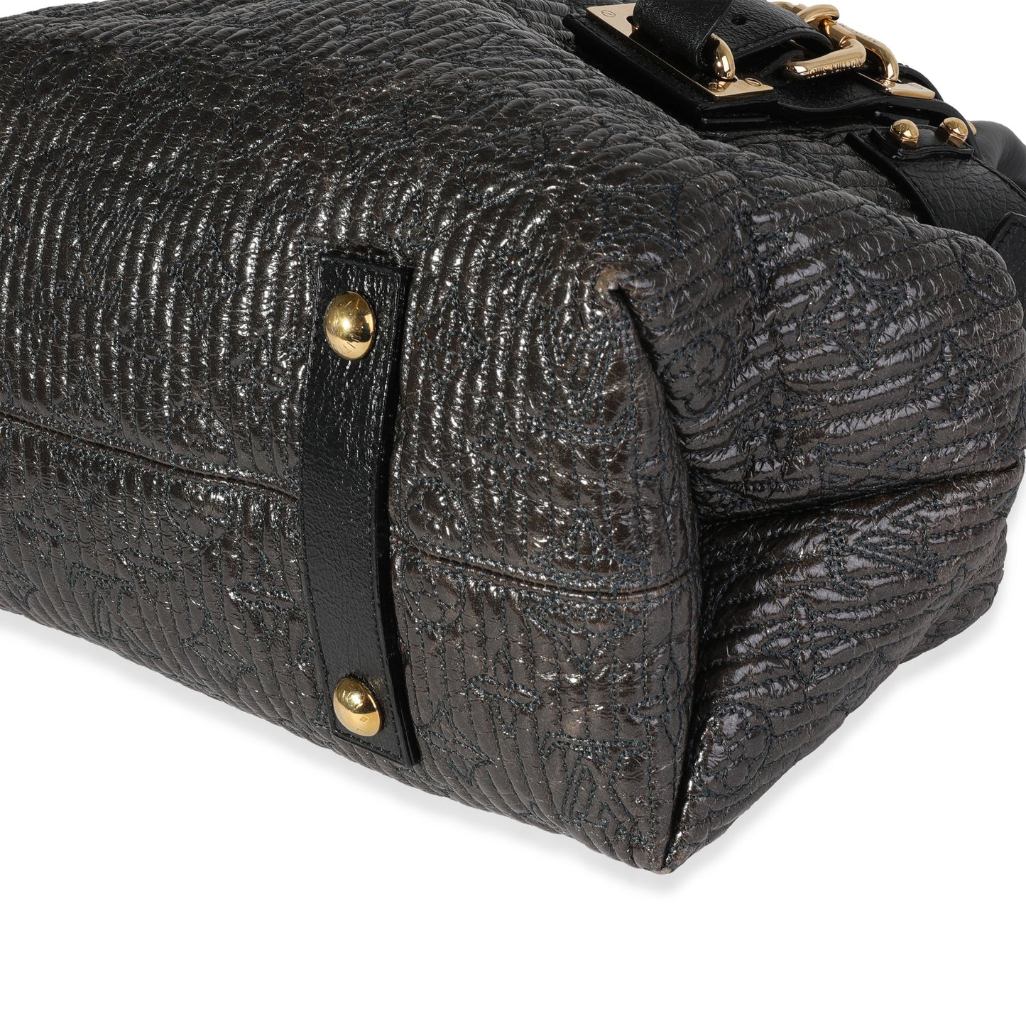 Louis Vuitton Louis Vuitton Limited Edition Black Monogram Motard Biker Bag