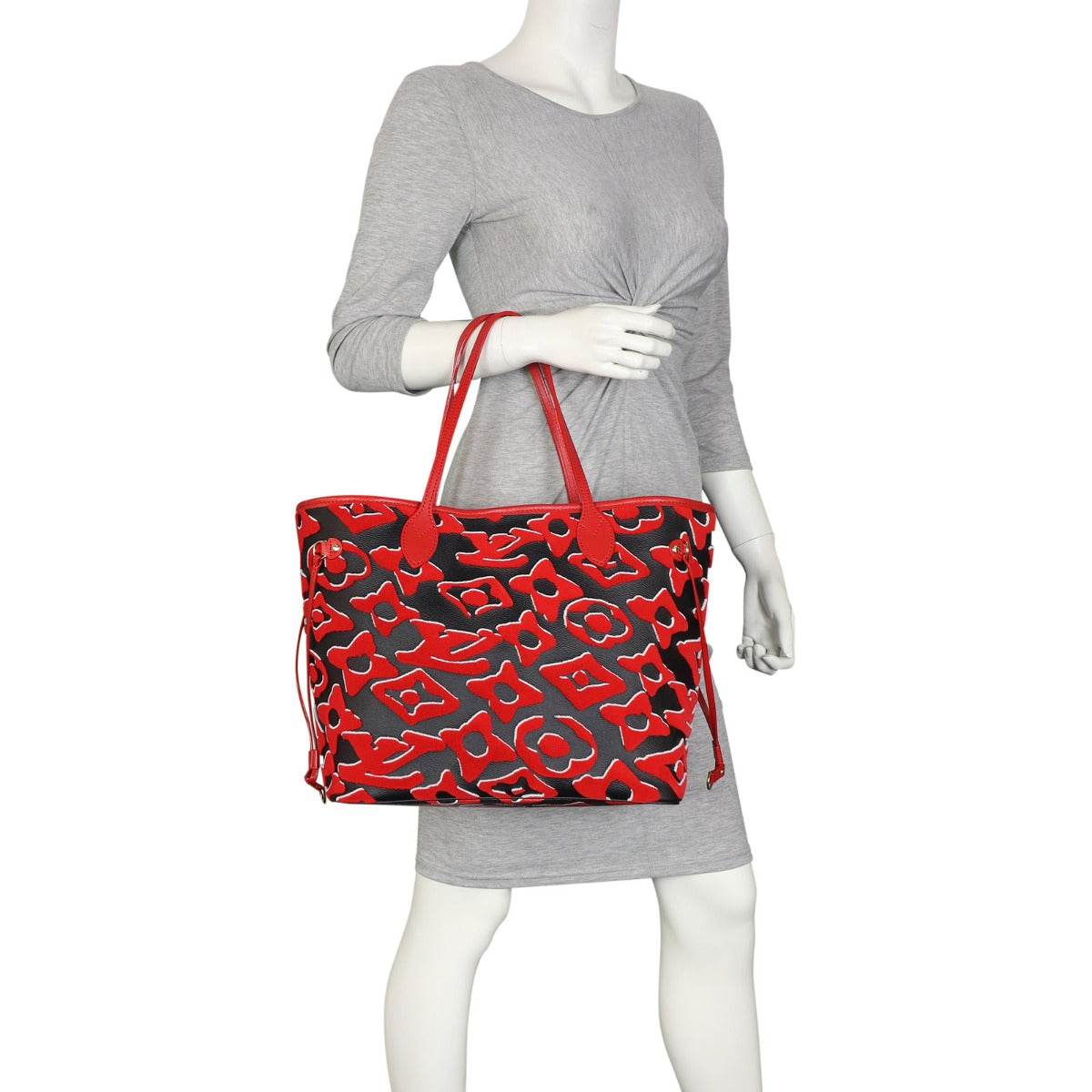 Louis Vuitton LVxUF Neverfull MM Tufted Canvas