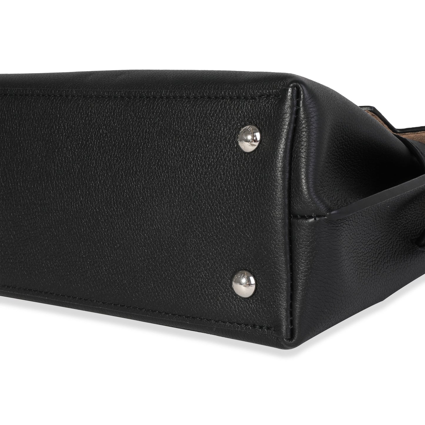 Louis Vuitton Louis Vuitton Black Soft Calfskin Lockme Ever BB