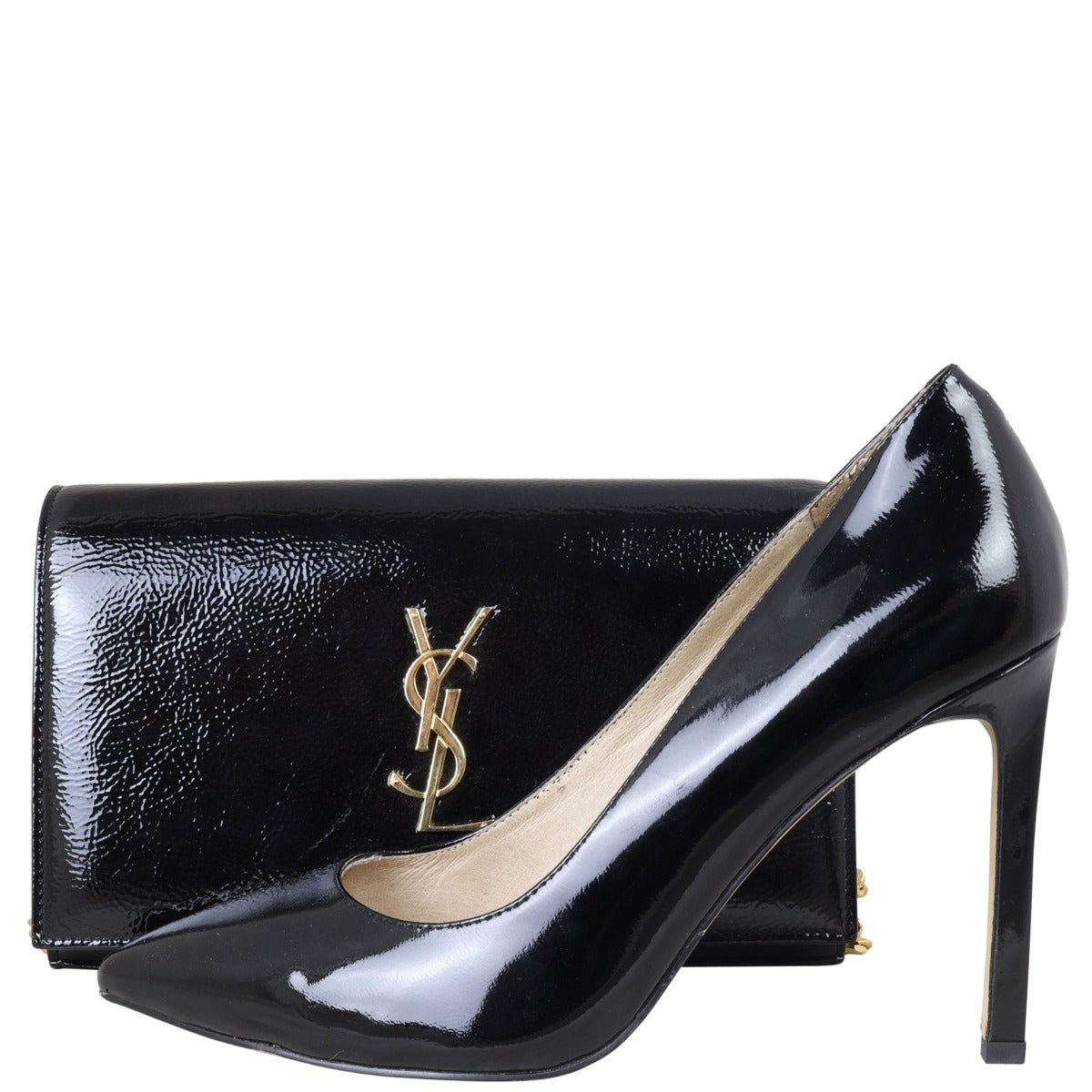 Saint Laurent Kate Chain Wallet