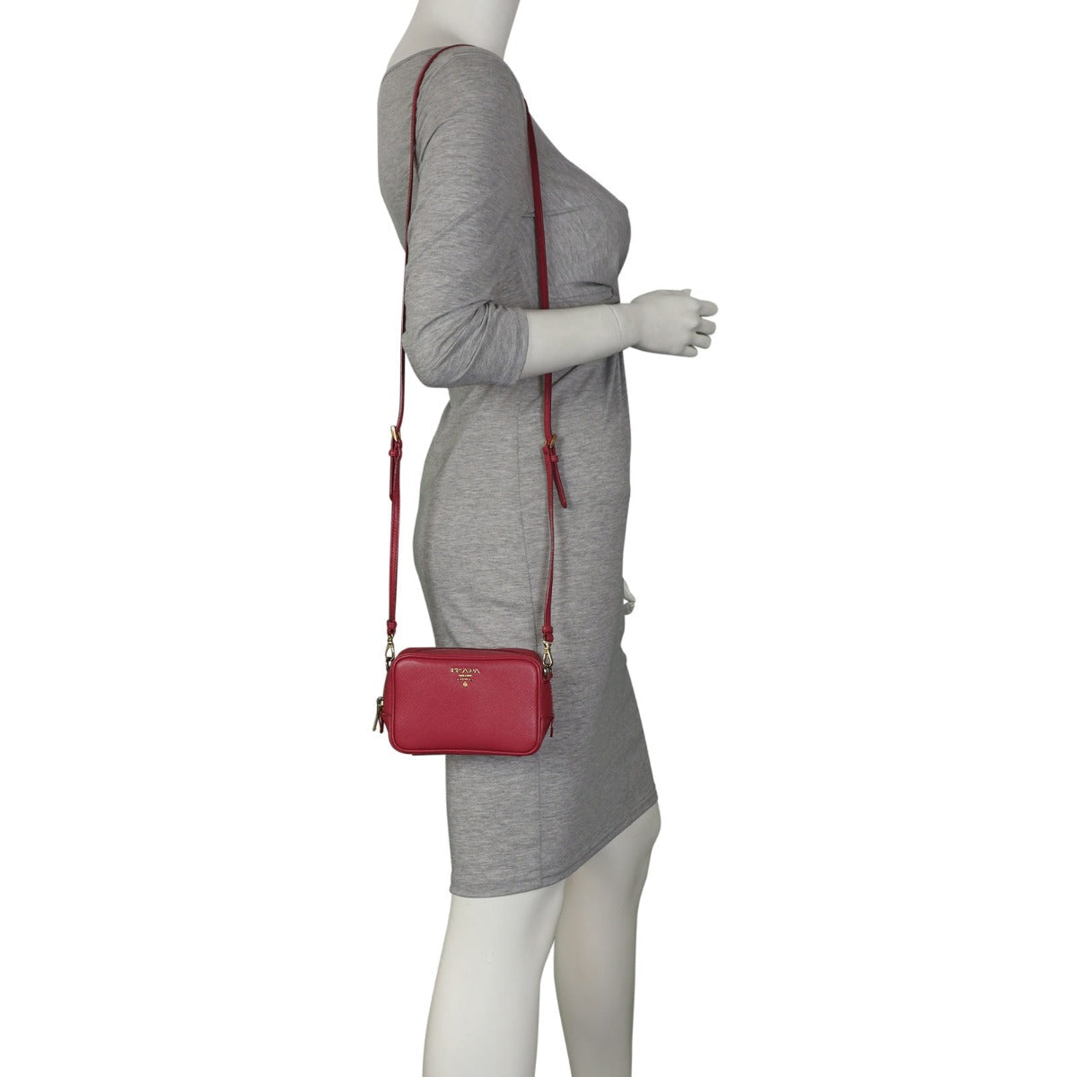 Prada Saffiano Camera Bag Mini