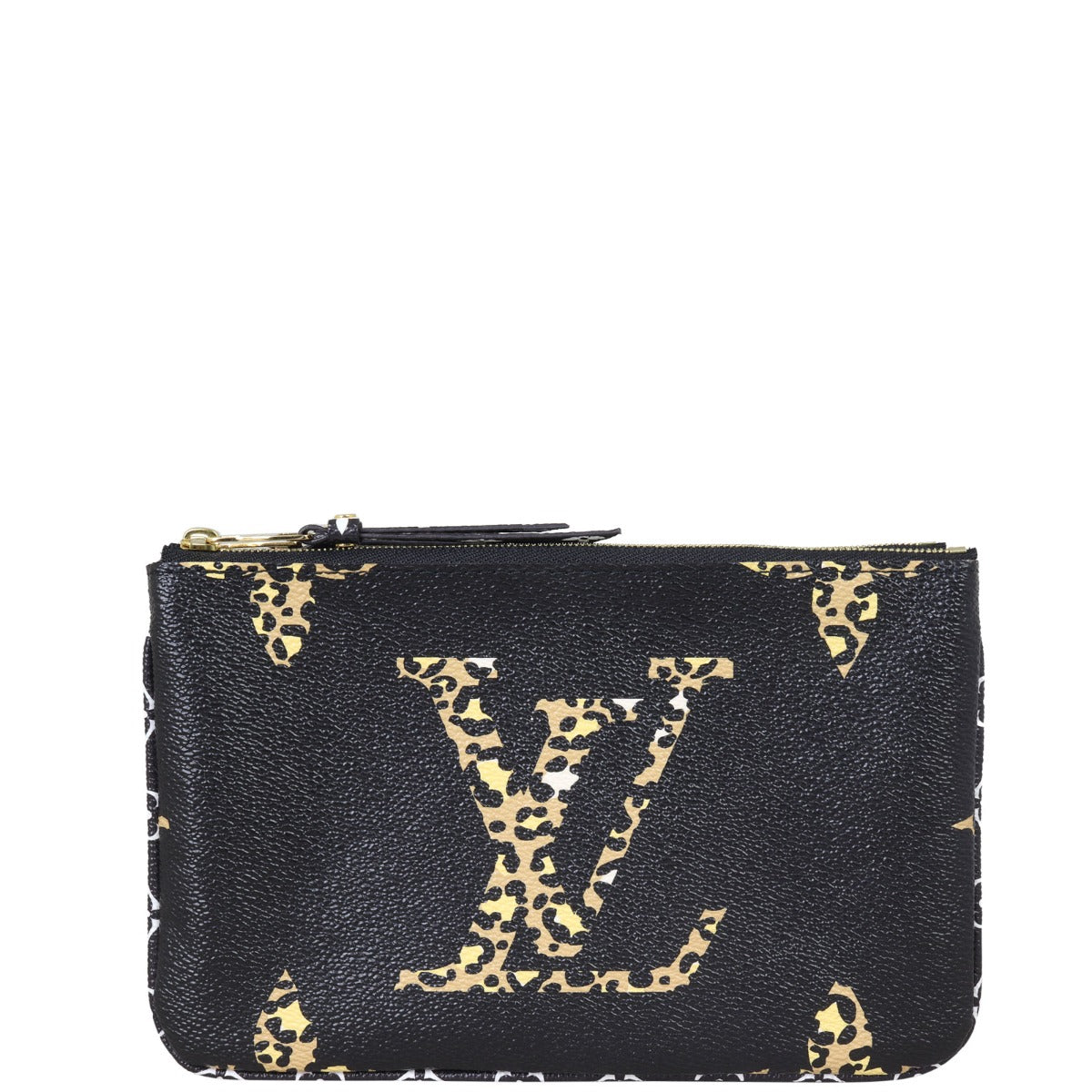 Louis Vuitton Pochette Double Zip Monogram Giant Jungle