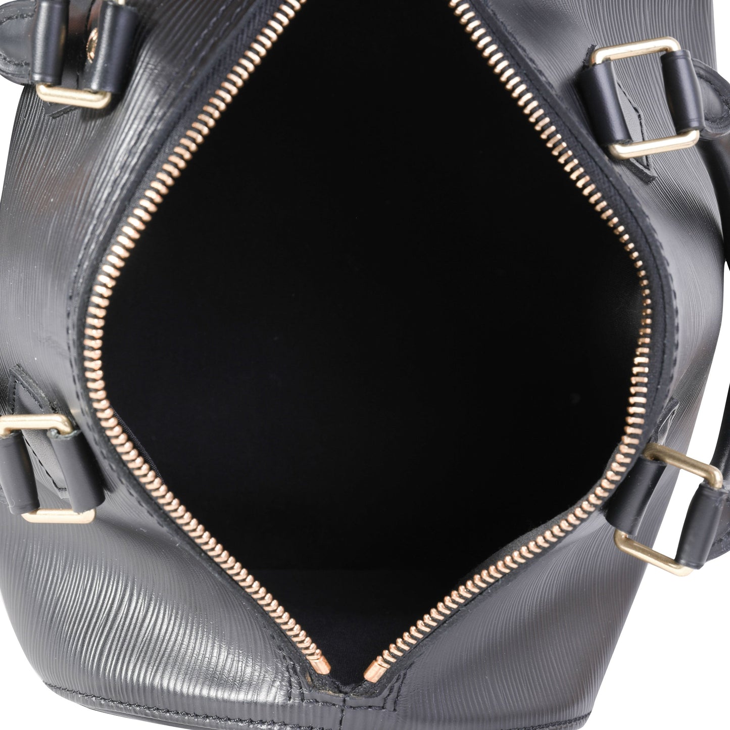 Louis Vuitton Louis Vuitton Black Epi Leather Speedy 25