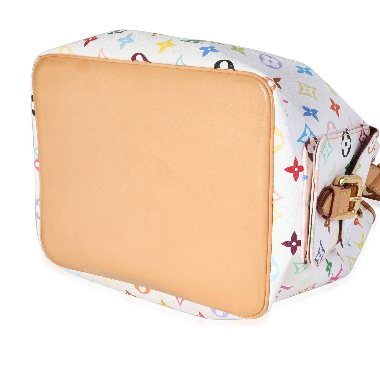 Louis Vuitton Louis Vuitton x Takashi Murakami White Monogram Multicolore Petit Noé