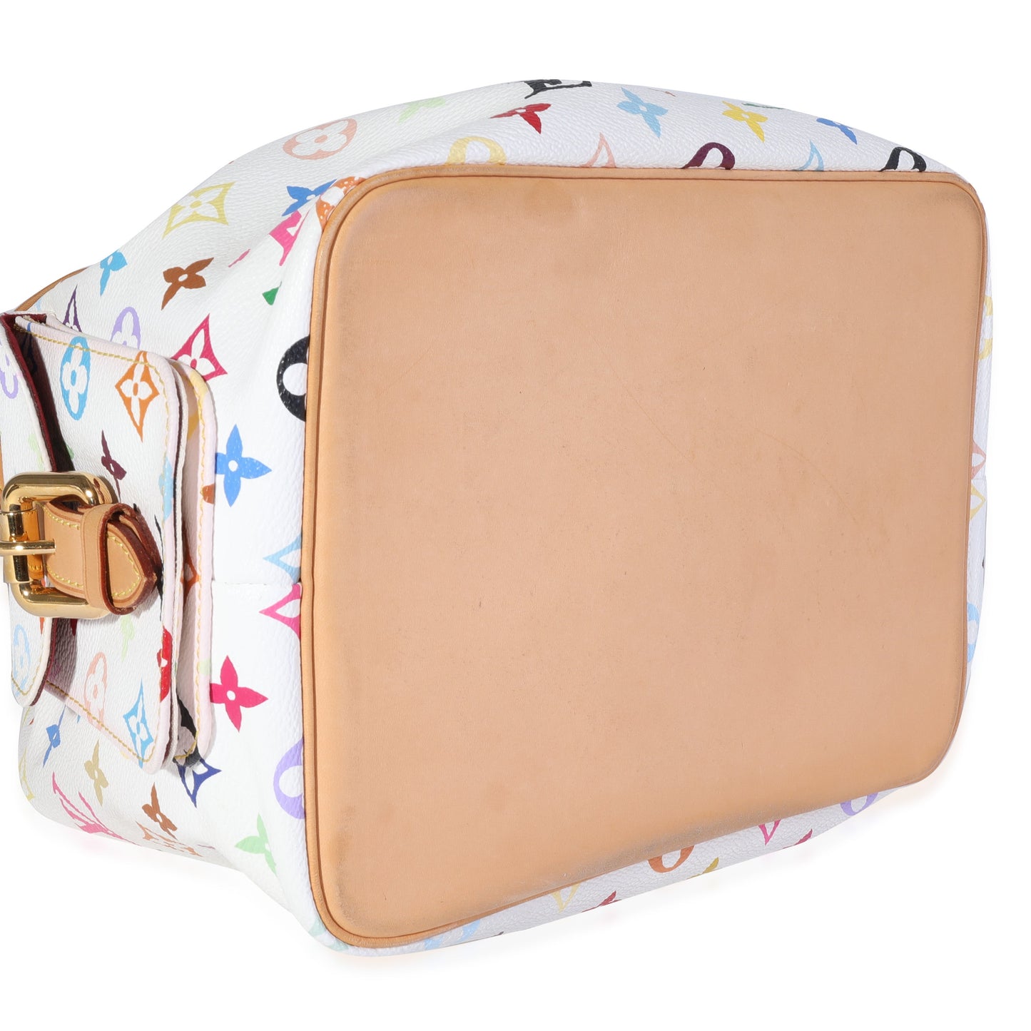 Louis Vuitton Louis Vuitton x Takashi Murakami White Monogram Multicolore Petit Noé