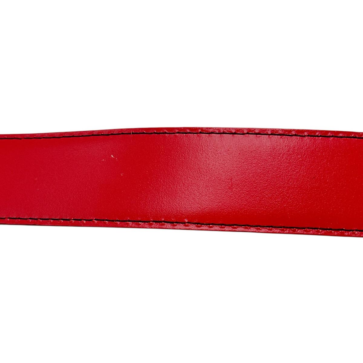 LOUIS VUITTON belt Epi Leather Red belt Epi Red Women