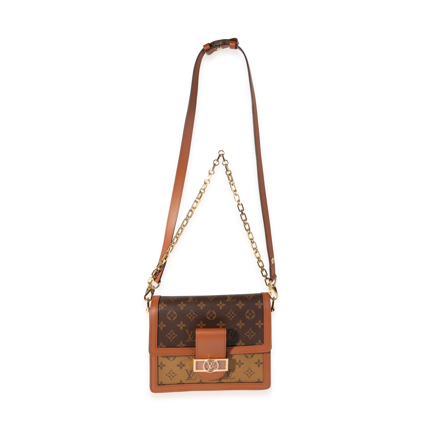Louis Vuitton Louis Vuitton Monogram & Monogram Reverse Dauphine MM