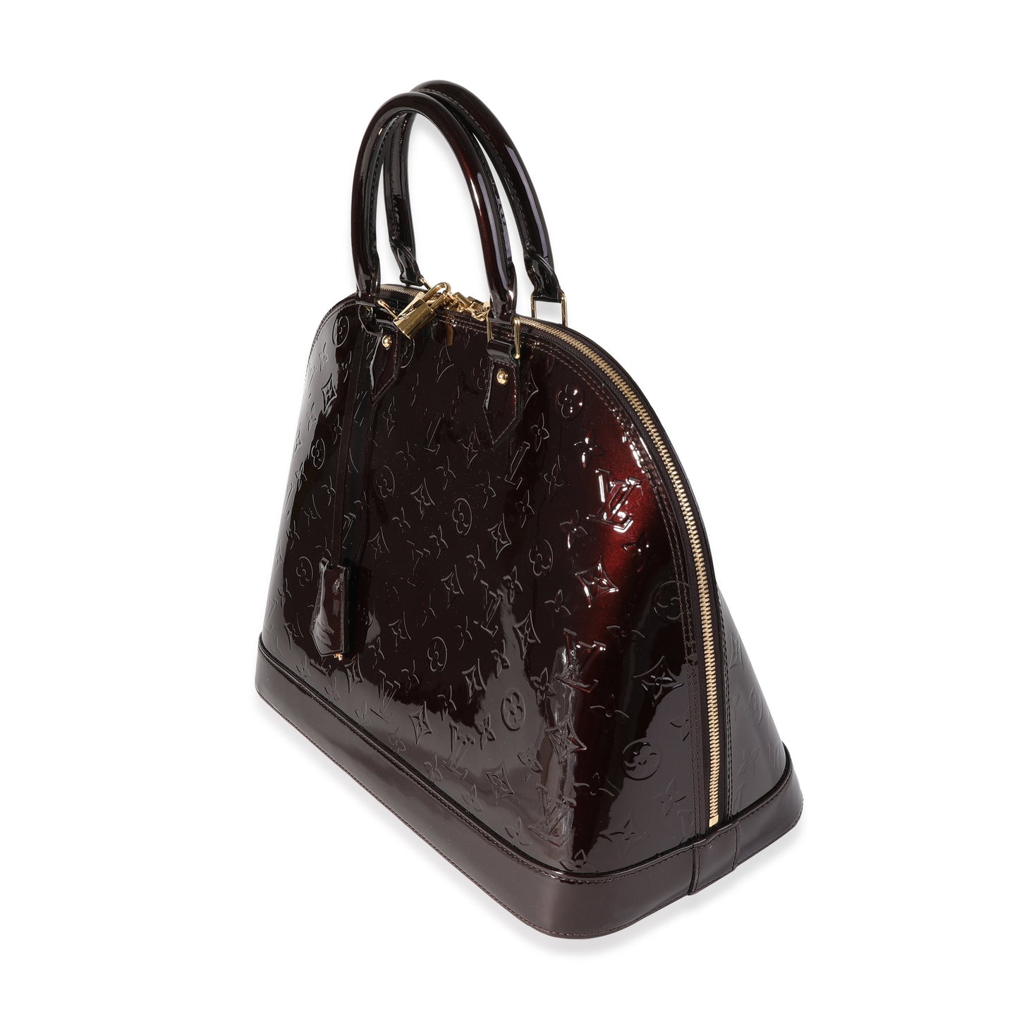 Louis Vuitton Louis Vuitton Amarante Monogram Vernis Alma GM