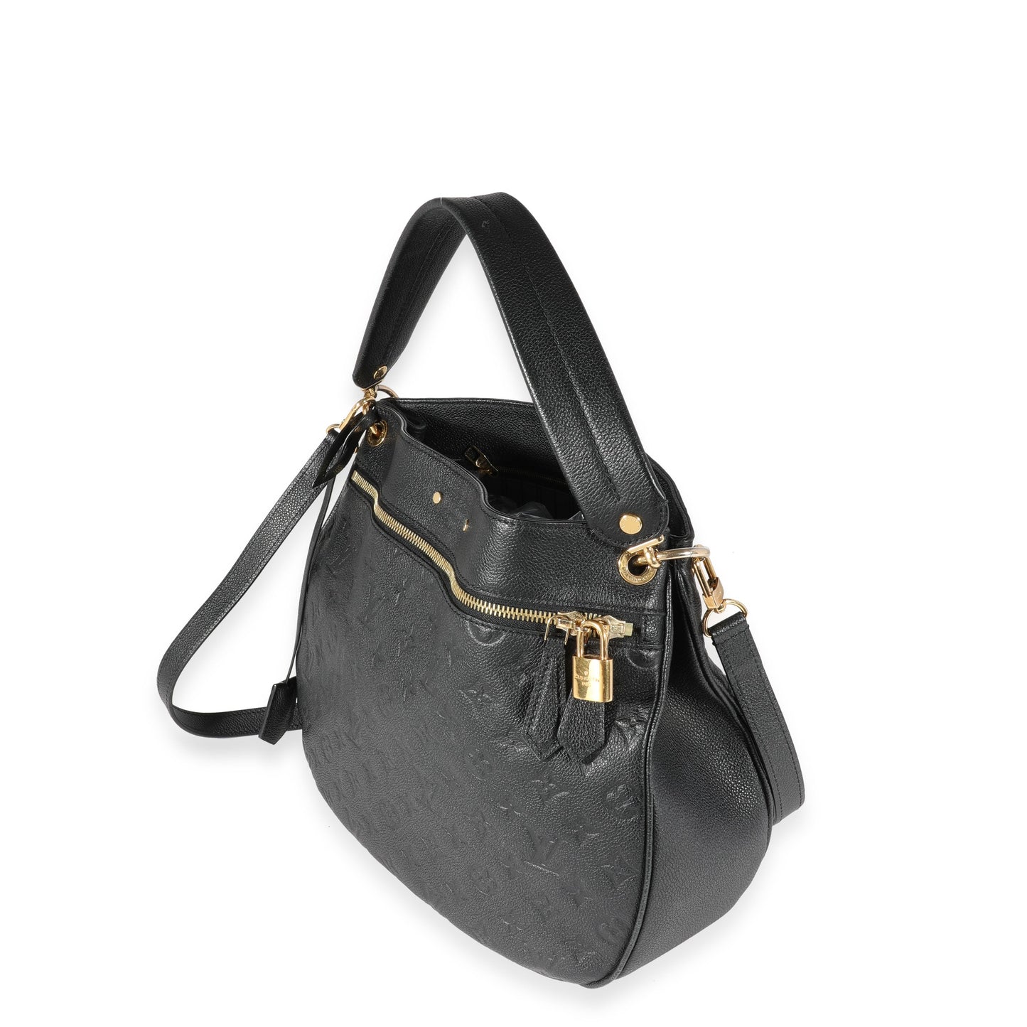 Louis Vuitton Louis Vuitton Black Monogram Empreinte Spontini