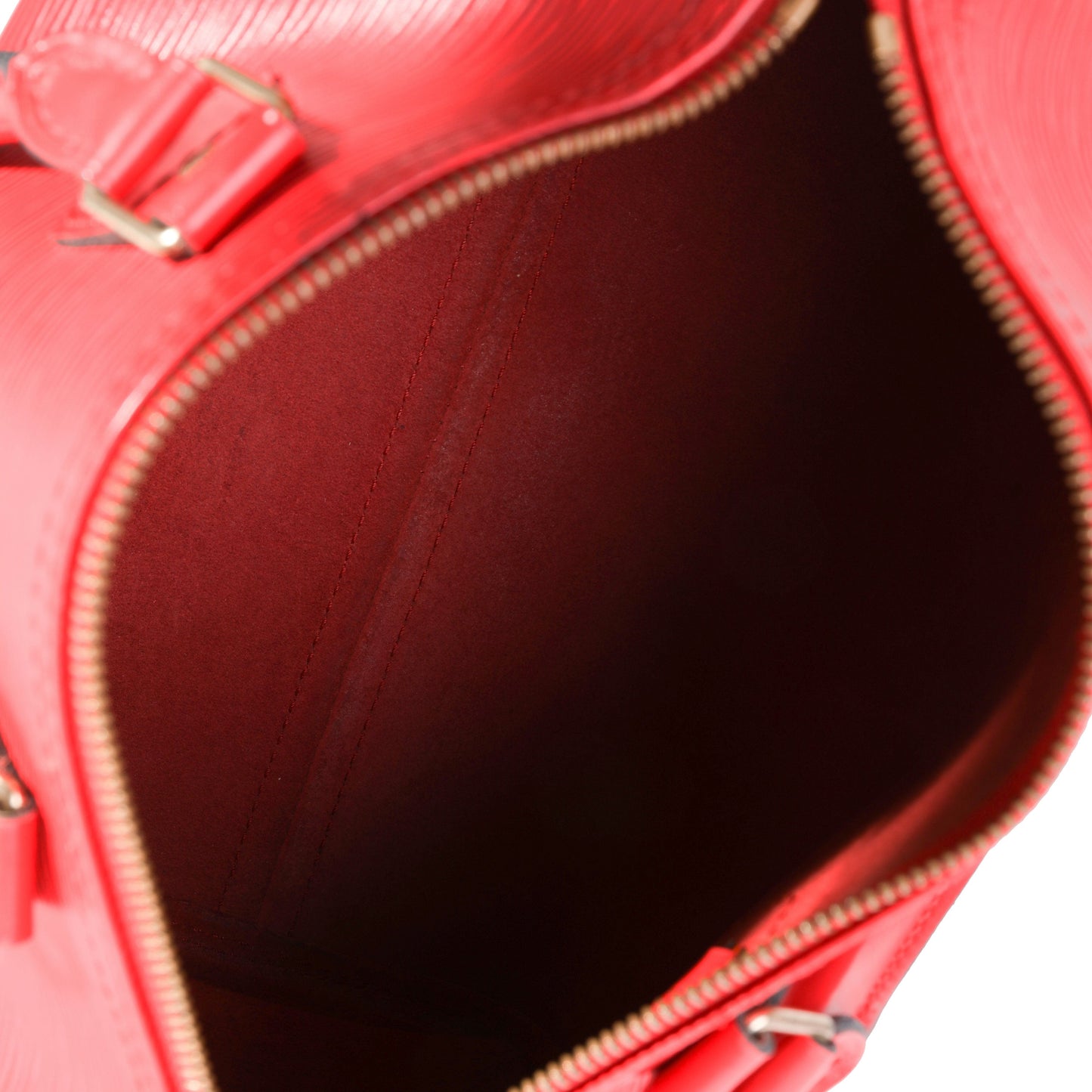 Louis Vuitton Louis Vuitton Red Epi Leather Speedy 25