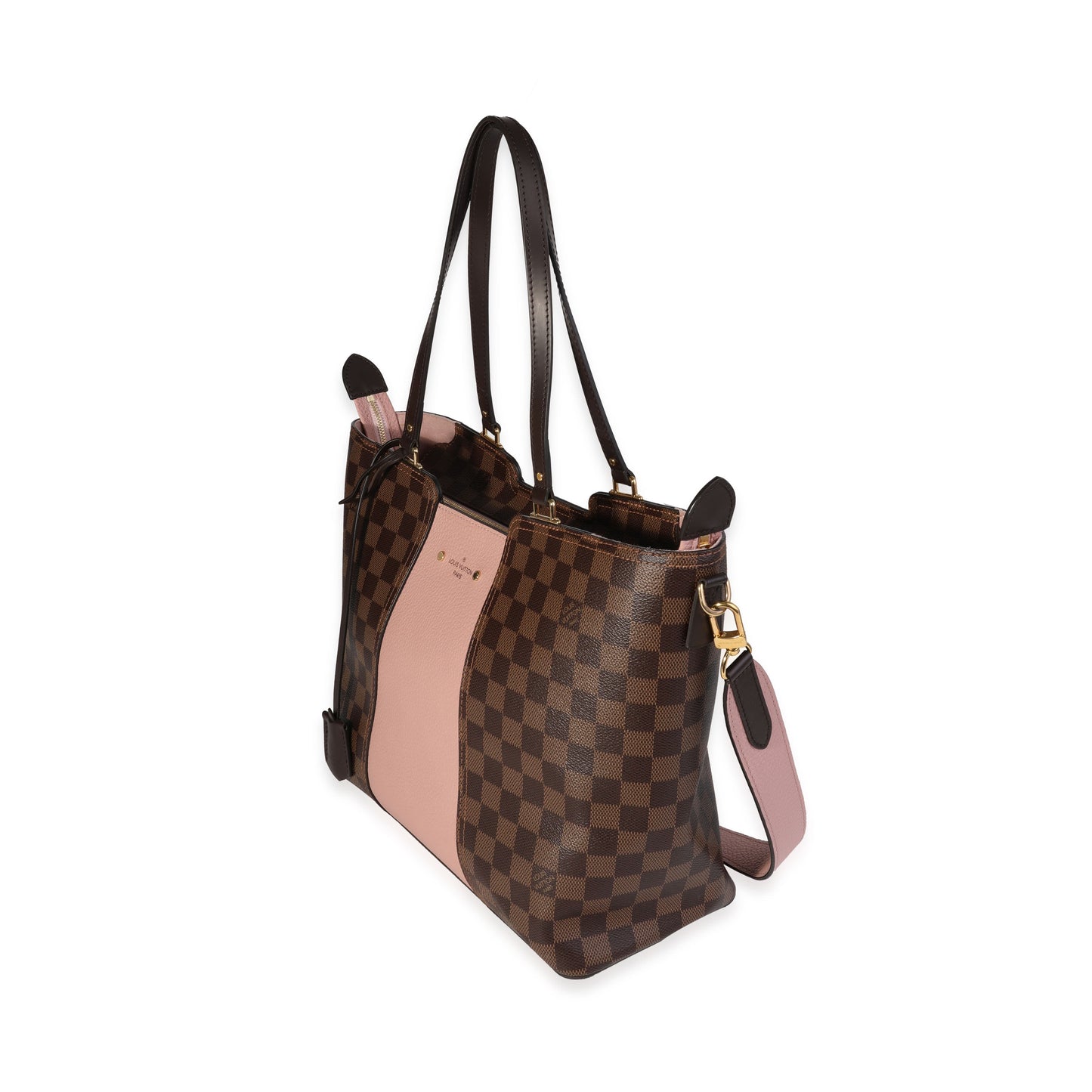 Louis Vuitton Louis Vuitton Damier Ebene & Magnolia Jersey Tote