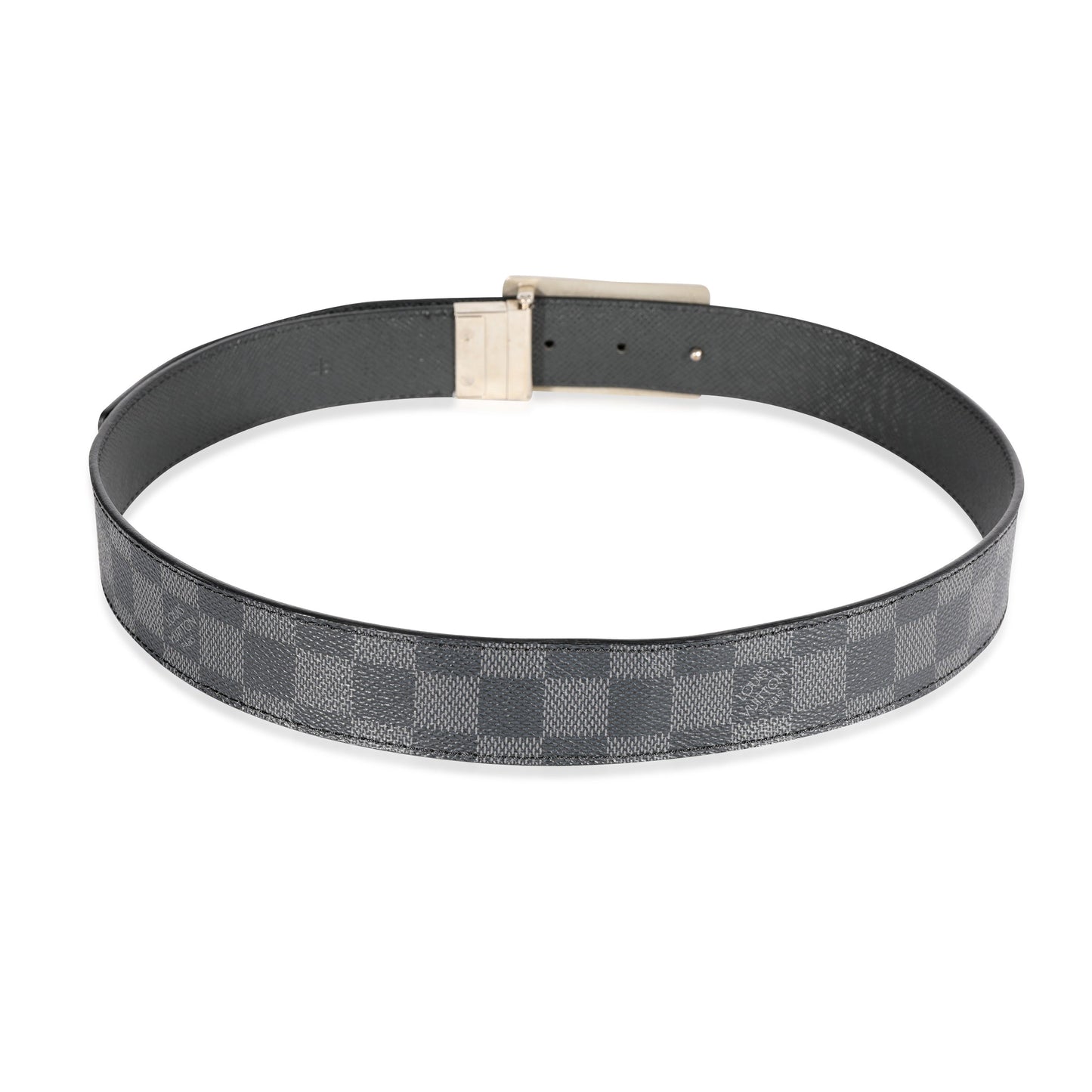 Louis Vuitton Louis Vuitton Damier Graphite Inventeur Belt 85
