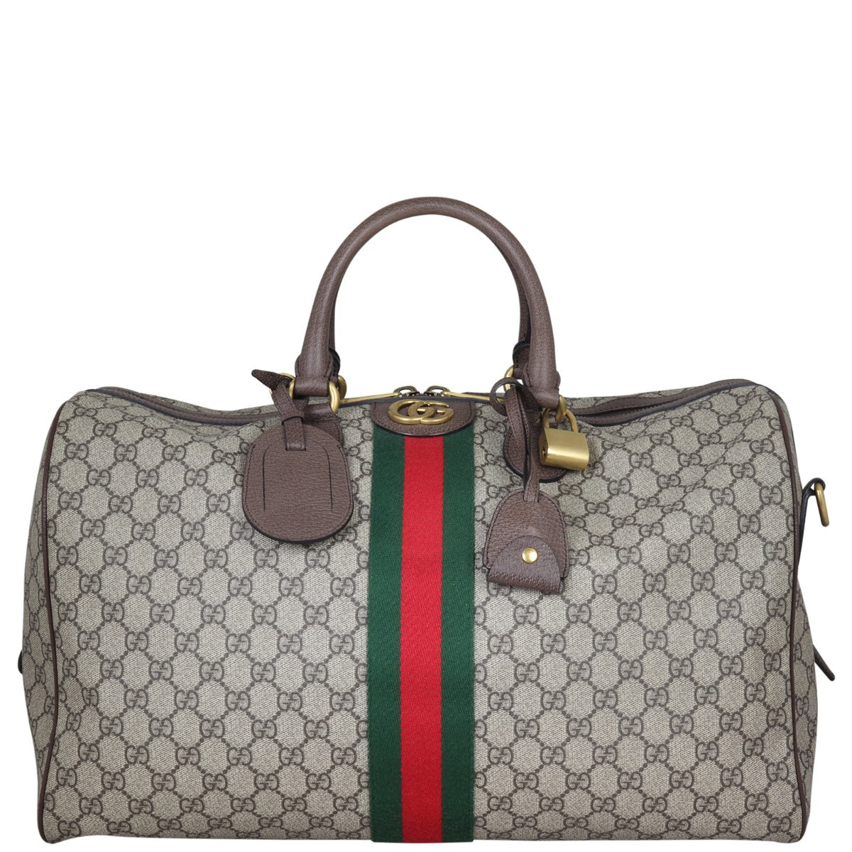 Gucci GG Supreme Ophidia Carry-On Duffle Medium