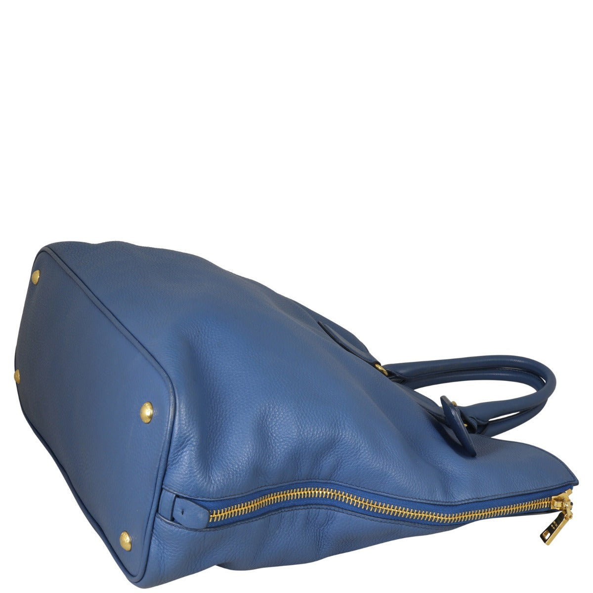 Prada Vitello Daino Large Expandable Shopper Tote