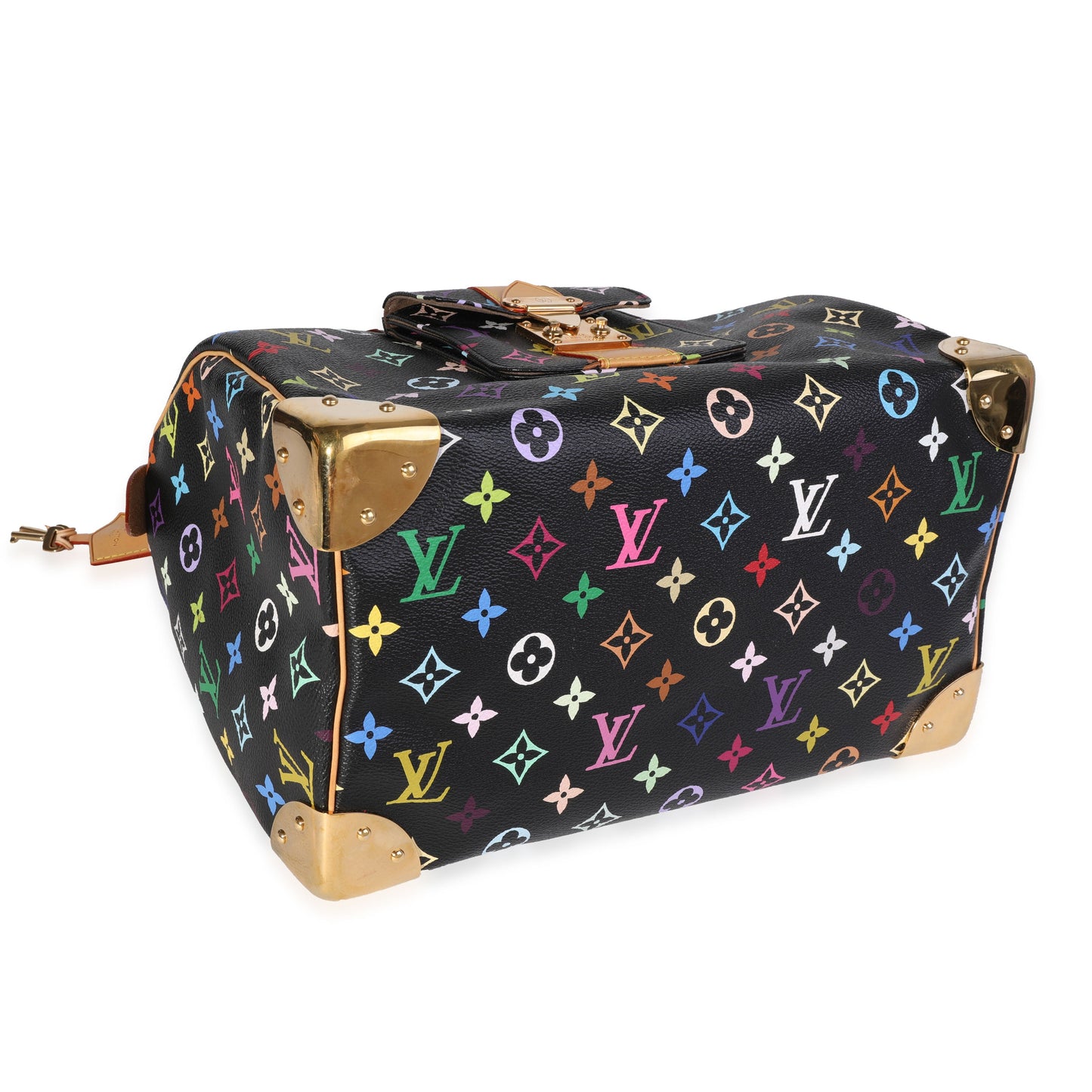 Louis Vuitton Louis Vuitton x Takashi Murakami Black Speedy 30