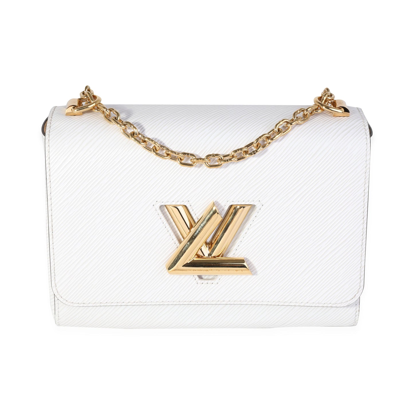 Louis Vuitton Louis Vuitton Blanc Epi Leather Twist MM