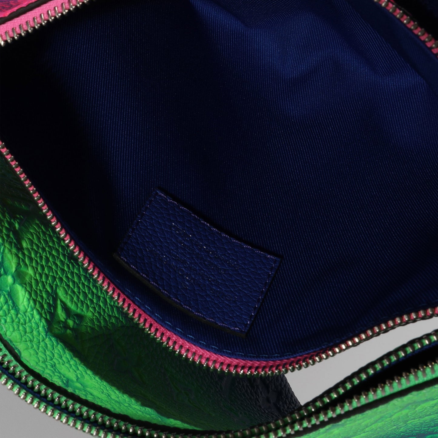 Louis Vuitton Louis Vuitton x Virgil Abloh Multicolor Monogram Taurillon Illusion Trio Pouch