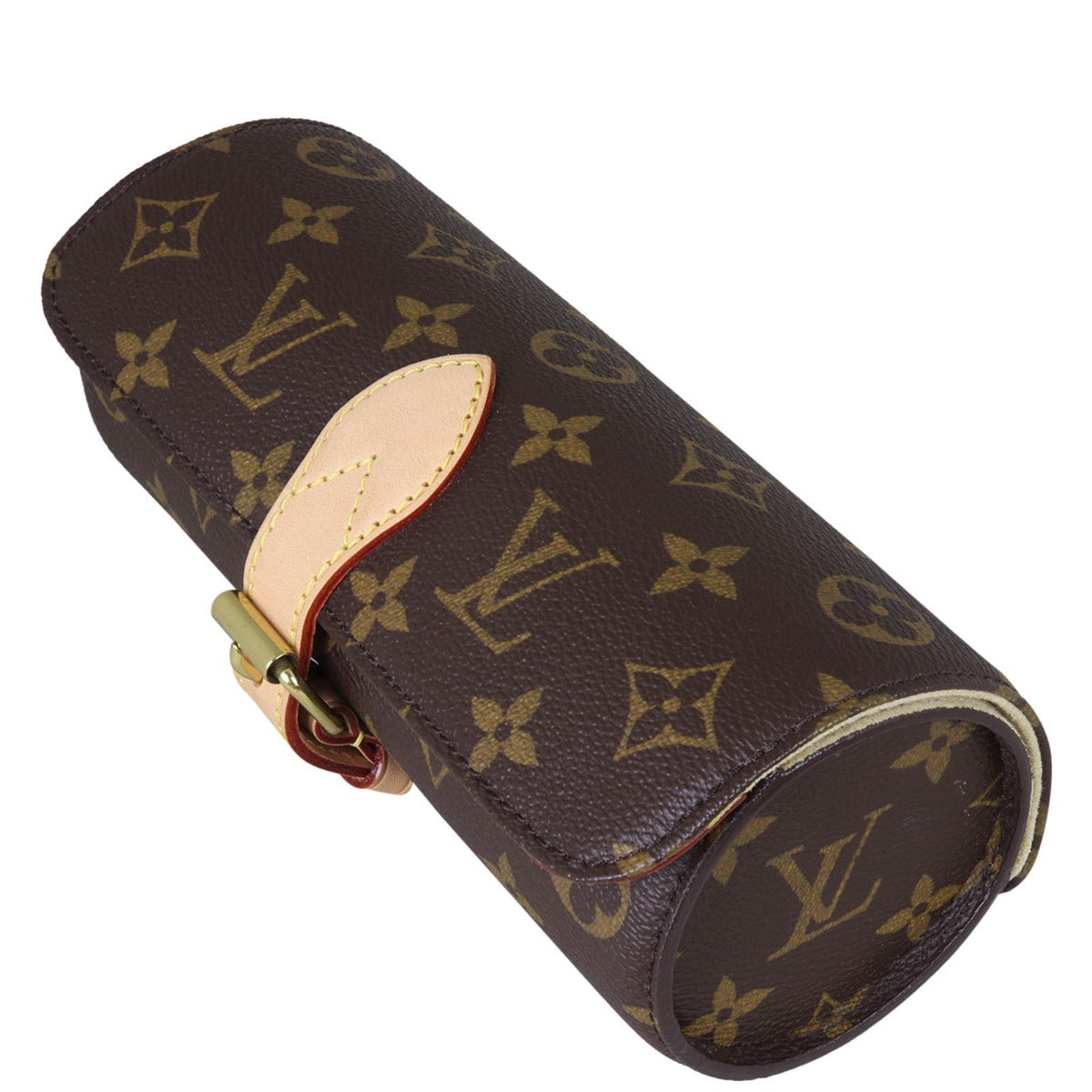 Louis Vuitton 3 Watch Case Monogram | GHW