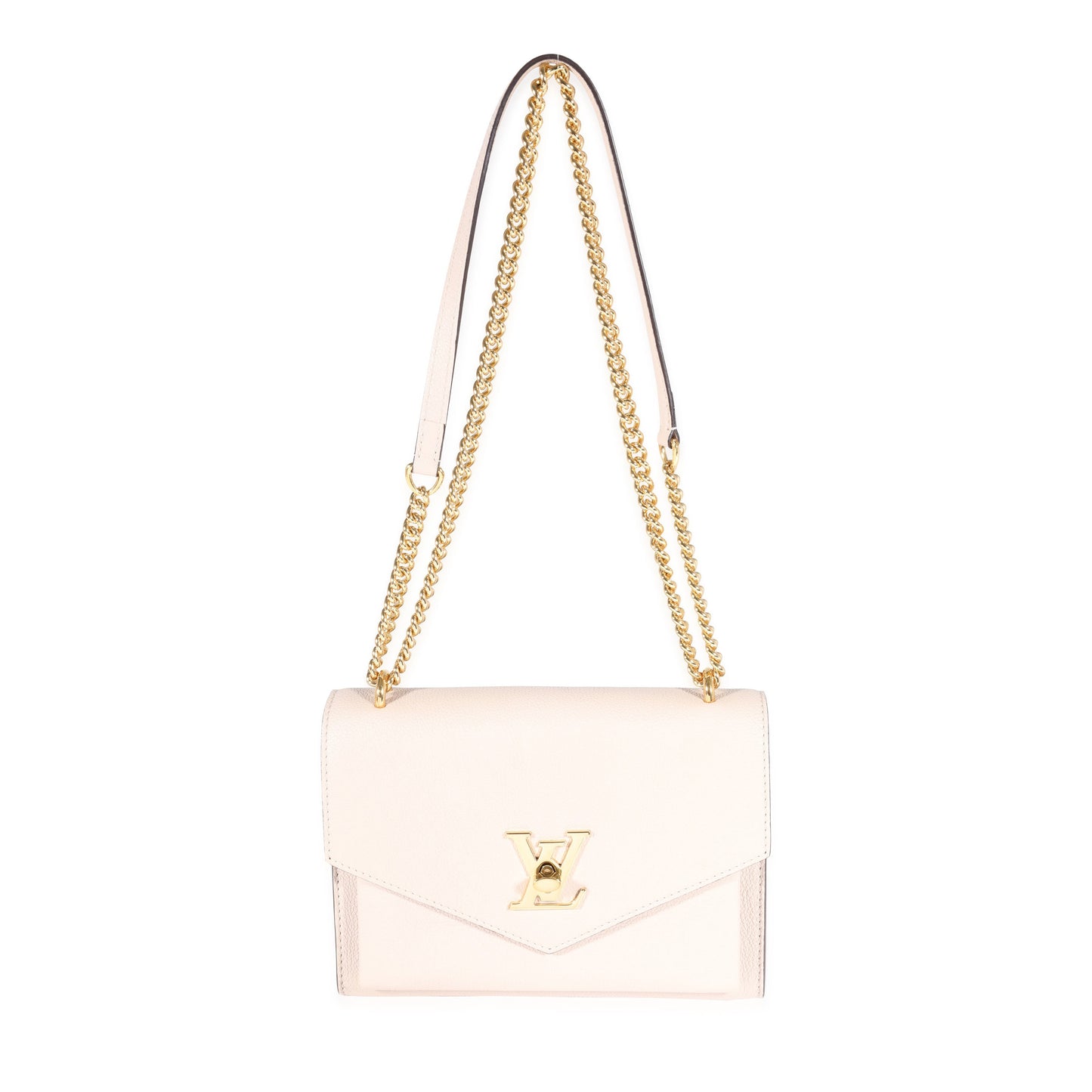 Louis Vuitton Louis Vuitton Galet Grained Calfskin MyLockme Chain Bag