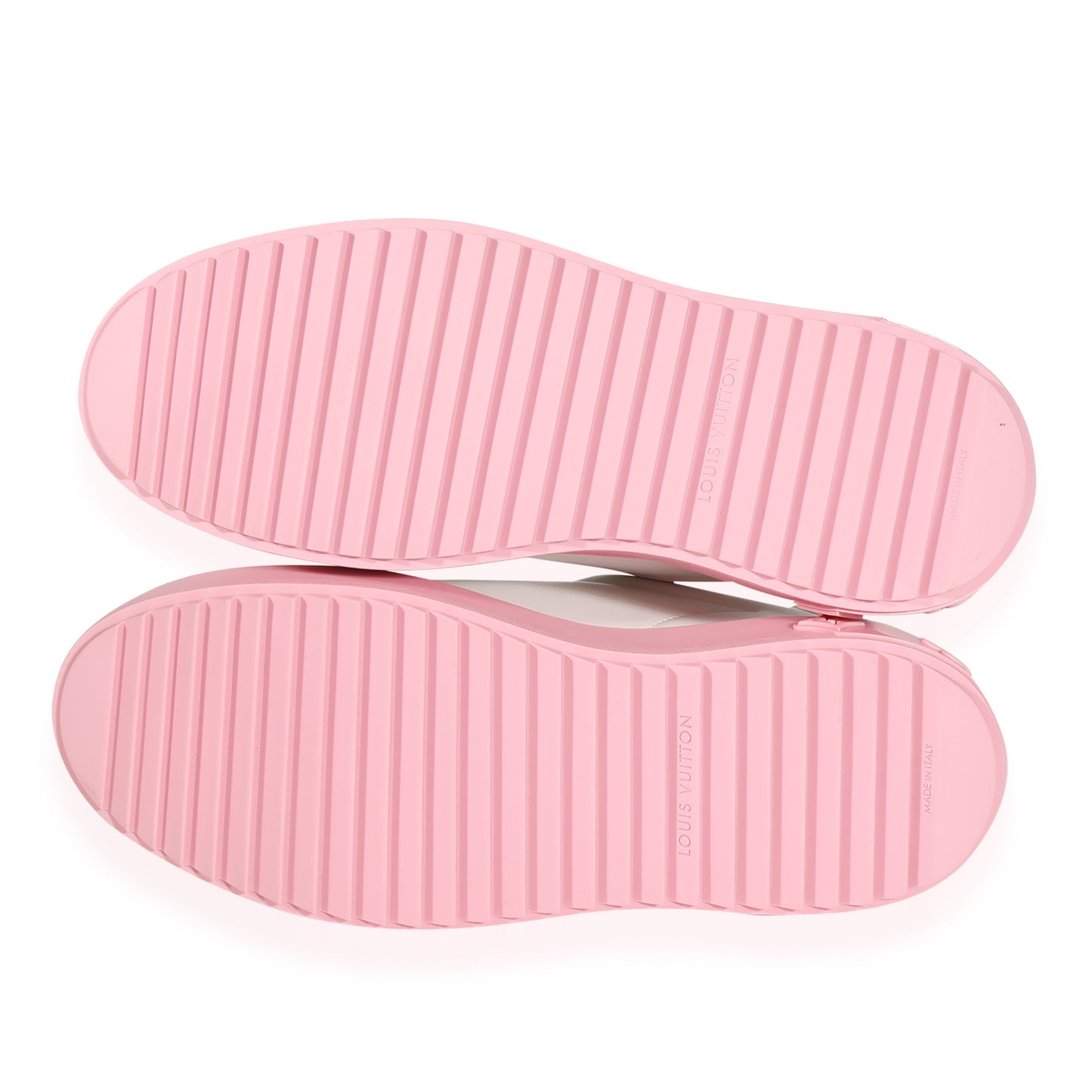 Louis Vuitton Louis Vuitton -  Louis Vuitton Time Out Logo Print - White Pink (37 EUR)