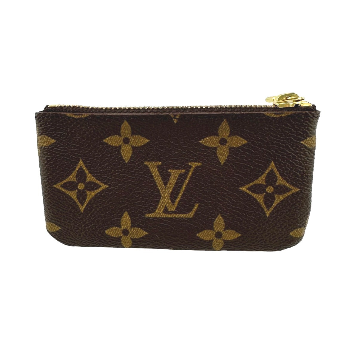 LOUIS VUITTON Key case Key holder  M62650 Monogram canvas Brown Key case Key holder for coin pocket Monogram Pochette Kle unisex(Unisex)