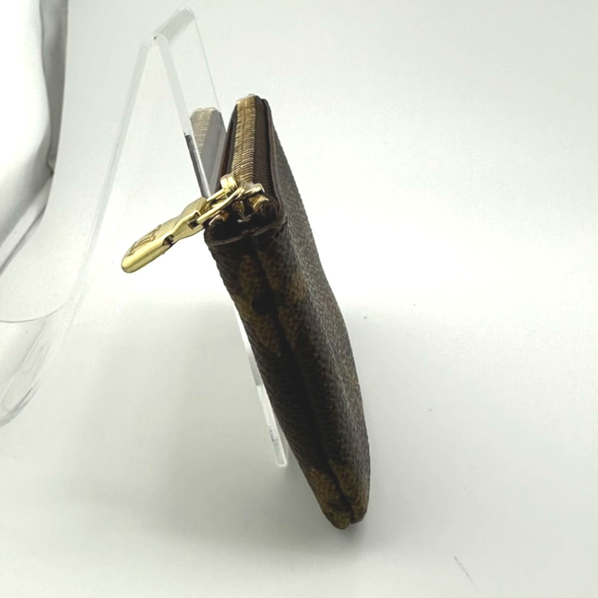 LOUIS VUITTON Key case Key holder  M62650 Monogram canvas Brown Key case Key holder for coin pocket Monogram Pochette Kle unisex(Unisex)