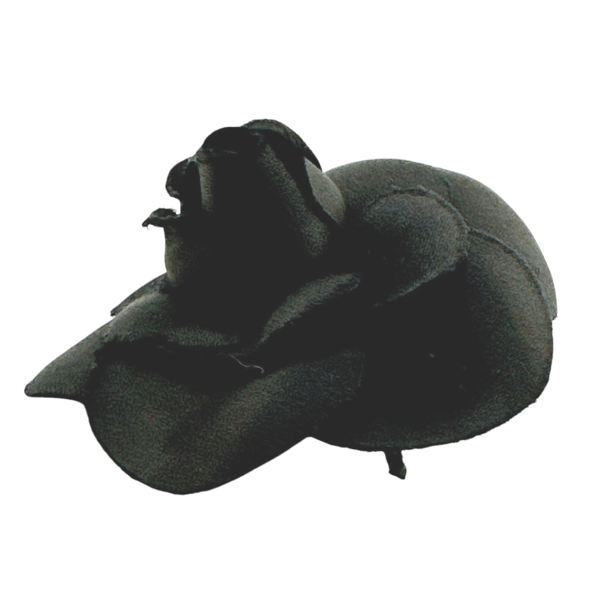 CHANEL Brooch textile black Camelia