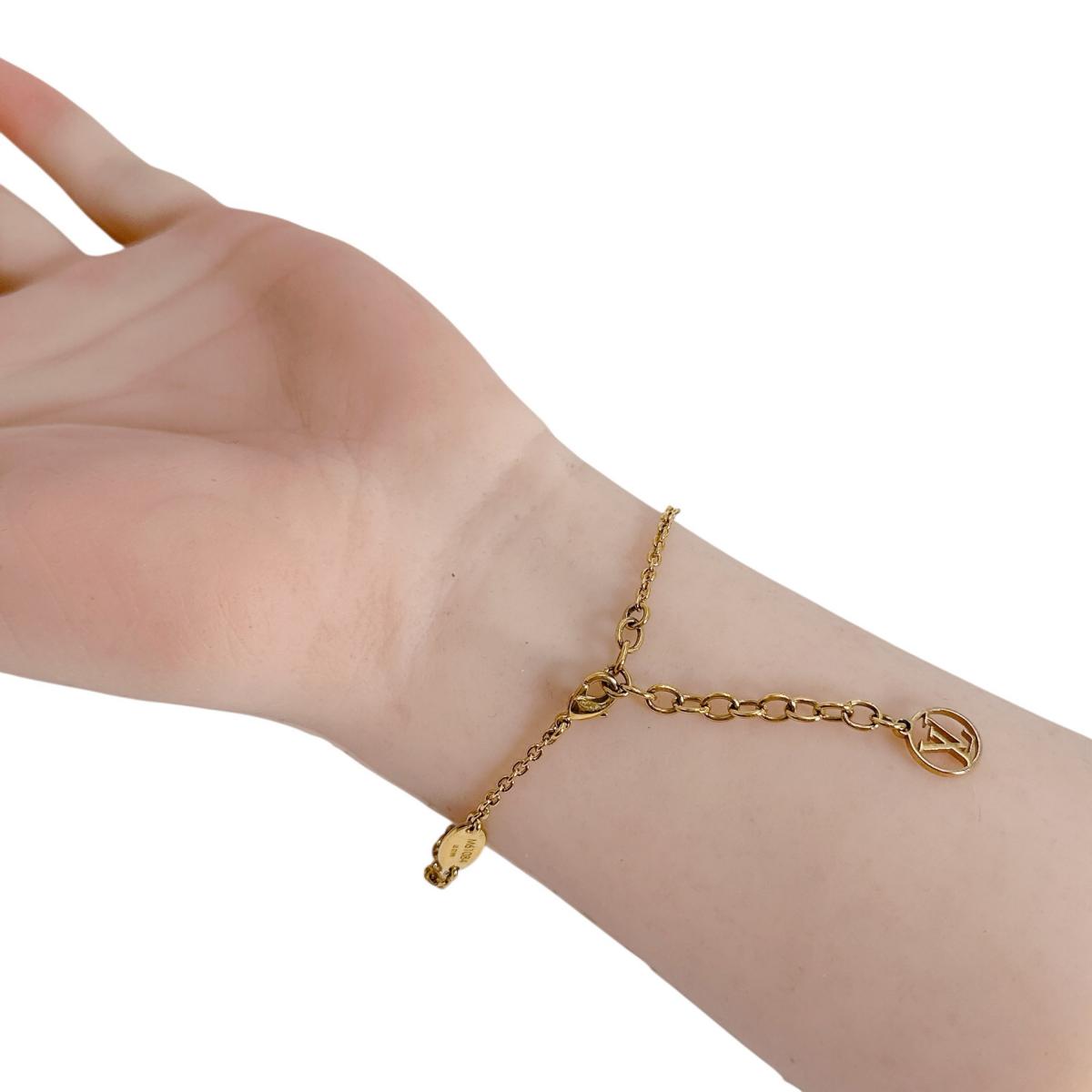 LOUIS VUITTON bracelet M61084 metal gold Essential V