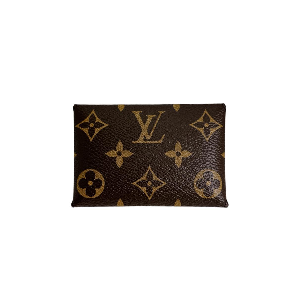 LOUIS VUITTON Card Case M12793 Monogram canvas Pondicherry Pink Monogram Porto Cult Kirigami