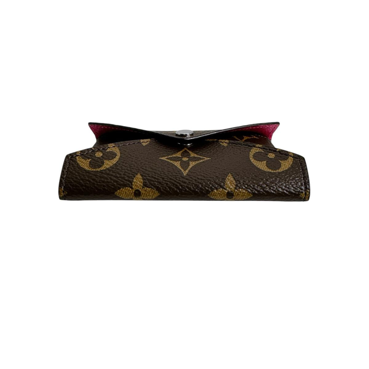 LOUIS VUITTON Card Case M12793 Monogram canvas Pondicherry Pink Monogram Porto Cult Kirigami