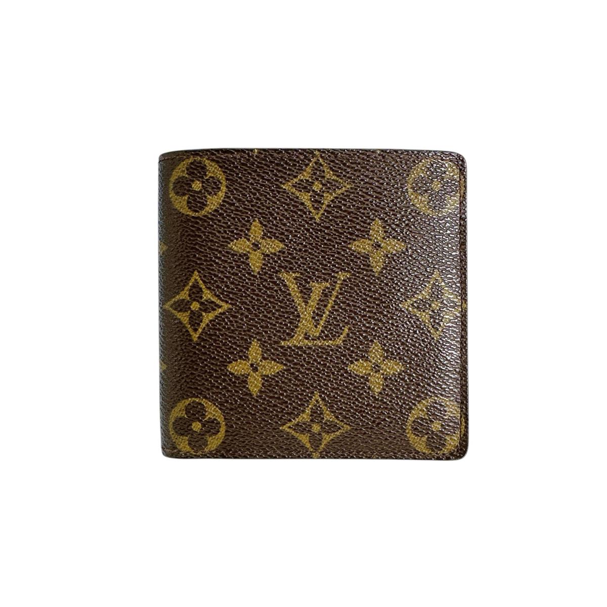 LOUIS VUITTON Bifold Wallet M61675 Monogram canvas Brown Monogram Portefeuilleã»Marco