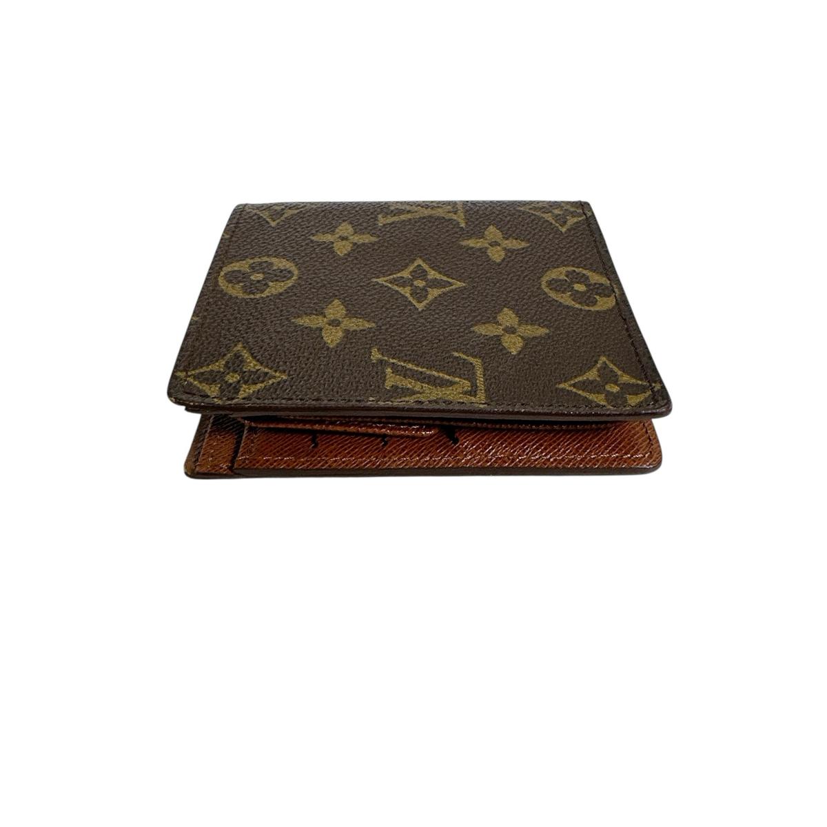 LOUIS VUITTON Bifold Wallet M61675 Monogram canvas Brown Monogram Portefeuilleã»Marco