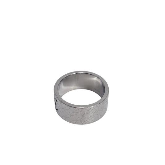 LOUIS VUITTON Ring M65456 metal Silver M size (around 19) Berg Champs Elysees M