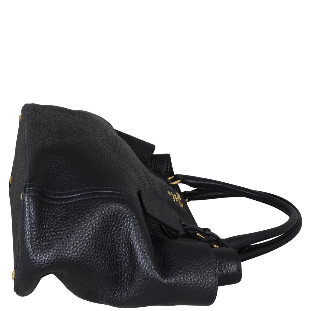 Prada Vitello Daino Side Pocket Tote