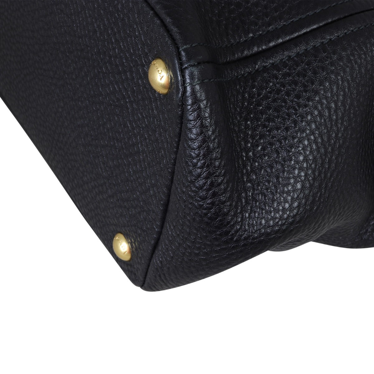 Prada Vitello Daino Side Pocket Tote