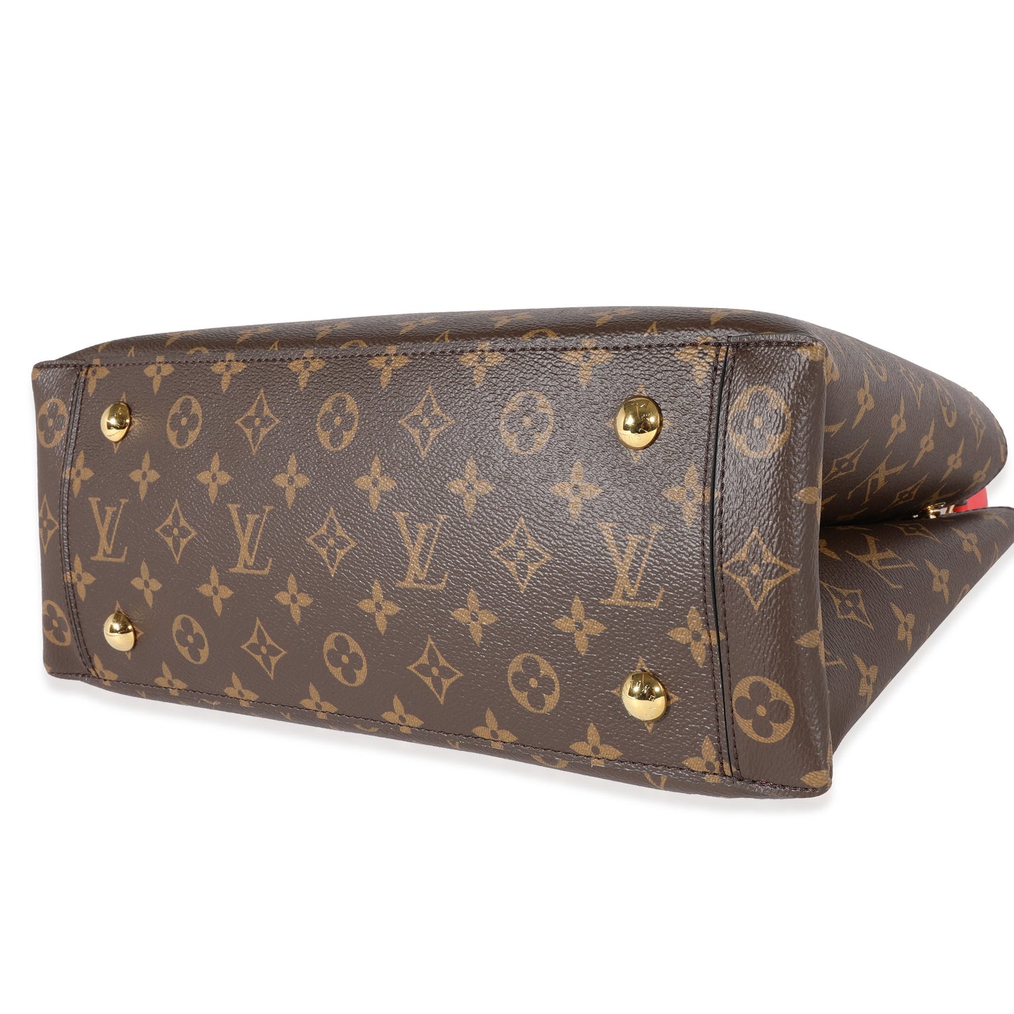 Louis Vuitton Louis Vuitton Monogram Canvas & Coquelicot Leather Flower Tote
