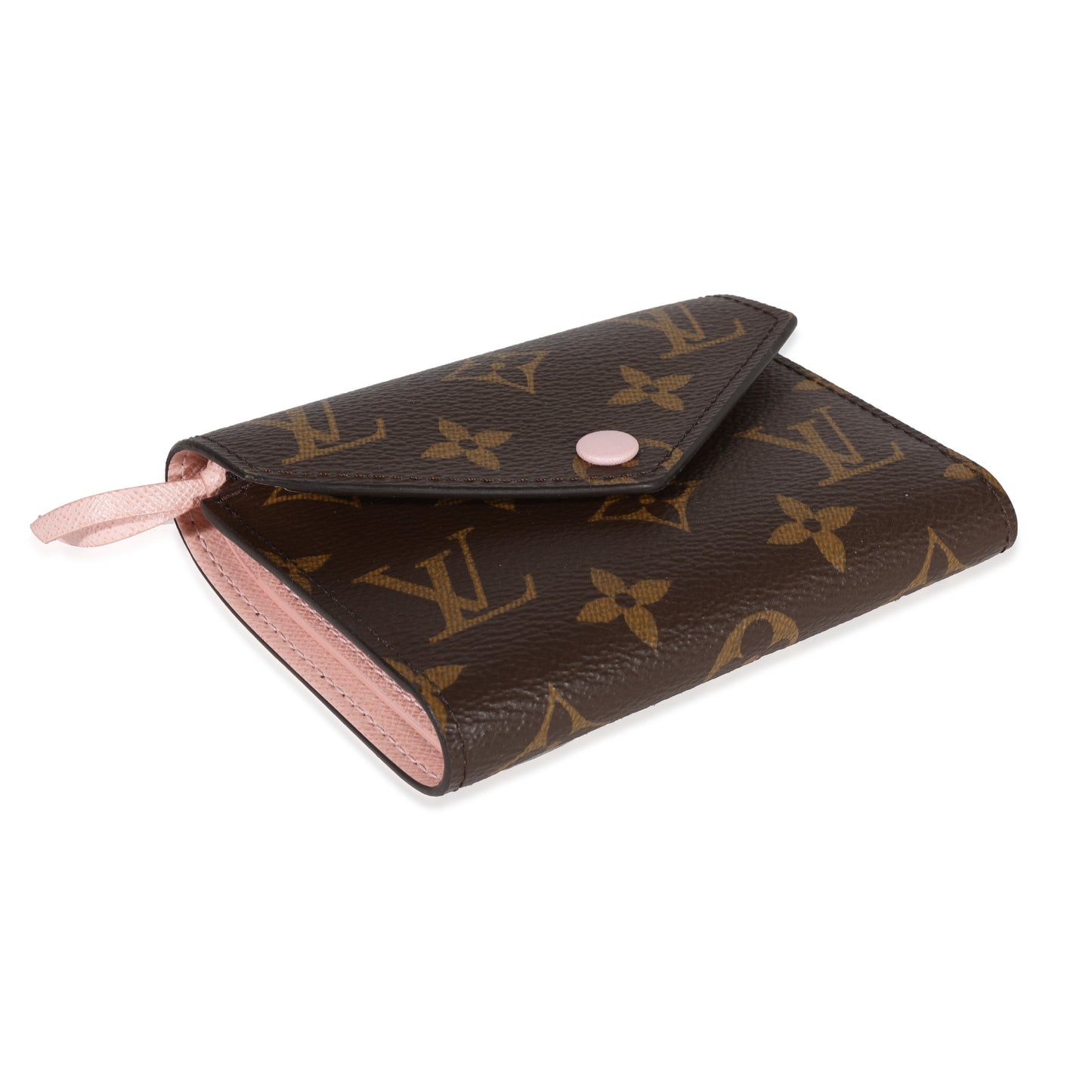 Louis Vuitton Louis Vuitton Monogram Canvas & Rose Ballerine Victorine Wallet