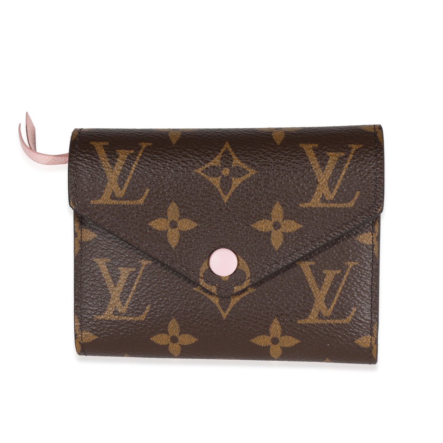 Louis Vuitton Louis Vuitton Monogram Canvas & Rose Ballerine Victorine Wallet