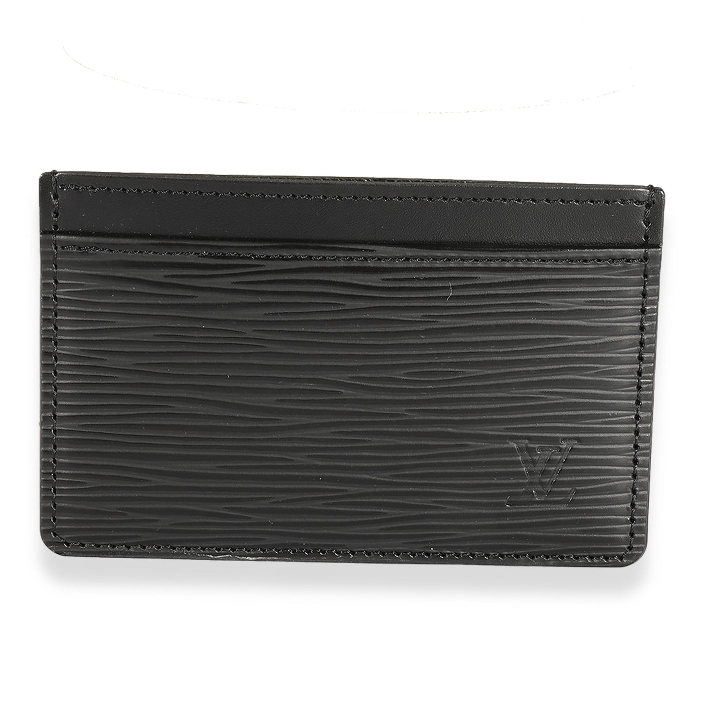 Louis Vuitton Louis Vuitton Black Epi Card Holder