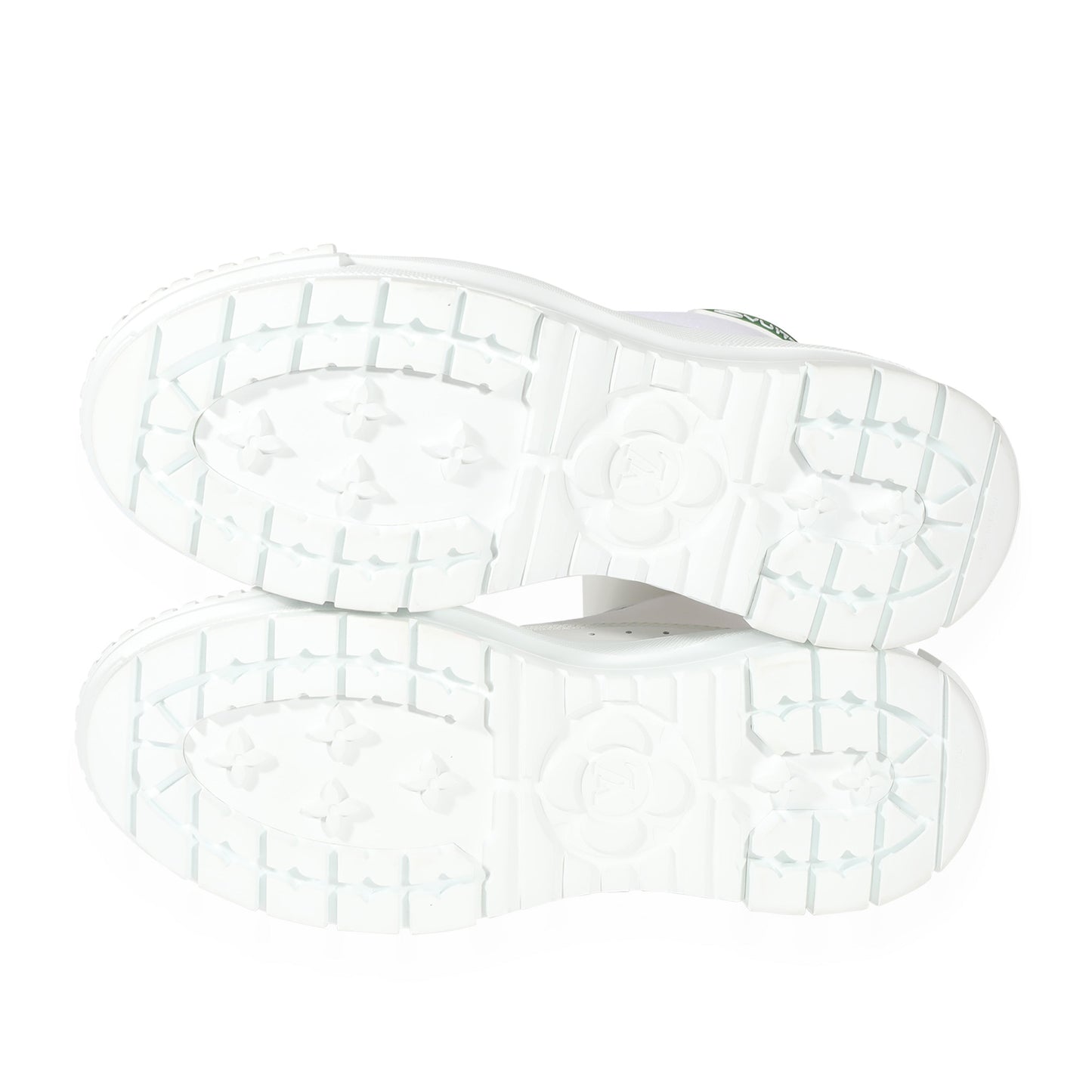 Louis Vuitton Squad Sneaker Boot White Green